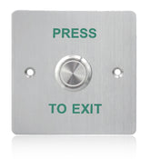 SIB OP22D EXIT BUTTON WATERPROOF IP67 12/24V