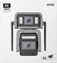 ICAM365 A440 4MP+4MP Battery Solar PTZ Camera - 265