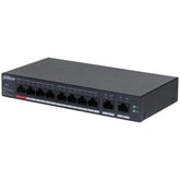 محول جيجابت مكتبي مُدار سحابيًا 10 منافذ داهوا DAHUA DH-CS4010-8GT-110 مع 8 منافذ POE