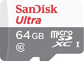 SANDISK 64GB SDSQUNR-064G-GN3MN USB MICRO SD CARD MEMMORY
