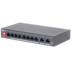 DAHUA DH-PFS3010-8GT-96 محول مكتبي غير مُدار ذو 10 منافذ مع 8 منافذ PoE