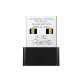 محول USB للإنترنت اللاسلكي من ميركوسيس MA14N AX300 نانو