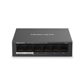 محول مكتبي MERCUSYS MS106LP بـ 6 منافذ 10/100 ميجابت في الثانية مع 4 منافذ PoE+