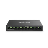 ميركوسيس MS110P محول مكتبي 10 منافذ 10/100 ميجابت في الثانية مع 8 منافذ PoE+