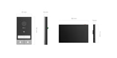 EZVIZ CS-HP7 3MP R100-1W2TFC Smart Home Video Doorphone