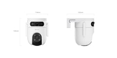 EZVIZ CS-H9C-R100-8G55WKFL (5mp+5mp) 3k Dual-Lens Pan & Tilt Wi-Fi Camera