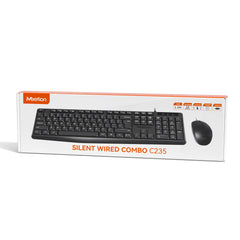 MEETION C235 Full-Size Wired Keyboard and Mouse Combo