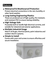 PVC BOX WATER PROOF 15-15-7MM