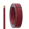 SPEAKER AND ELECTRICAL CABLE 2X2MM RED AND BLACK 80YDS