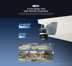 IMOU IPC-S76DN-13M0N Cruiser Pano Z 13MP  Outdoor WiFi IP CCTV camera