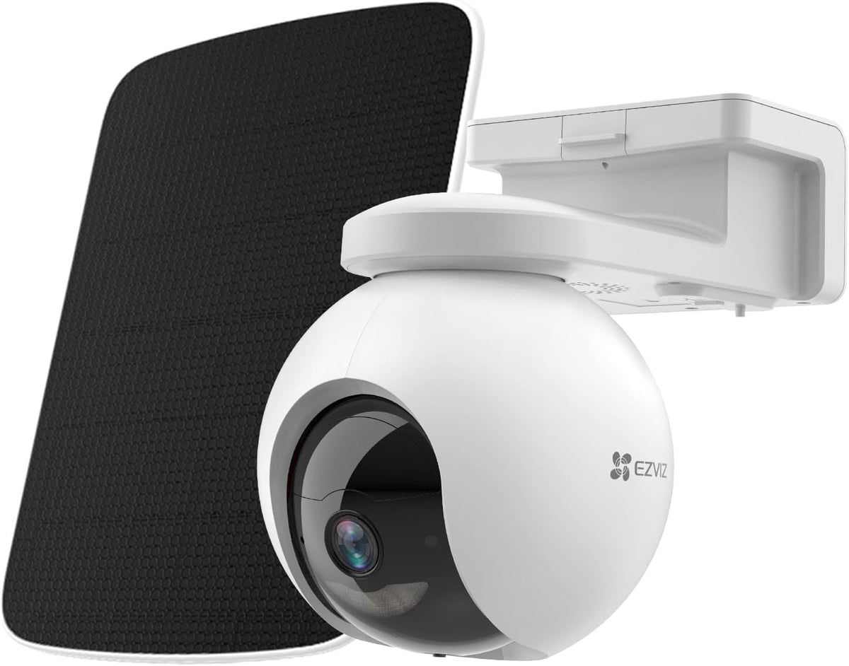 EZVIZ EB8 4G 2K with Solar Charging Panel, CS-CMT-Solar Panel-C