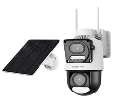 ICAM365 A442 4MP+4MP Battery Solar PTZ Camera