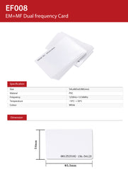 SIB EF008 MULTI PROXIMITY CARD ELECTRIC MAGNETIC AND MIFARE SUPPORTABLE