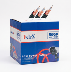 FELEX FL-PWR-59-300 DC RG59 300 POWER CABLE