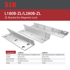 SIB L180B-ZL ELECTRIC LOCK BRACKET 0.36KG