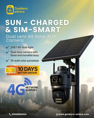 ICAM365 A22 4MP+4MP 4G AOV SOLAR INTERNET CAMERA