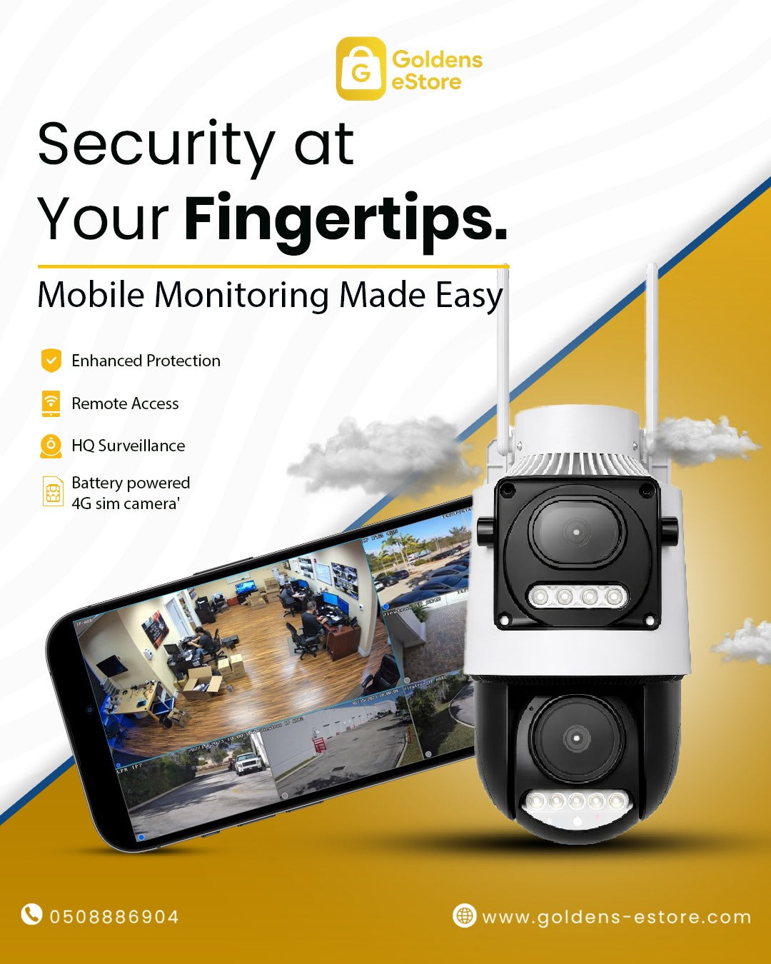 ICAM365 A442 4MP+4MP Battery Solar PTZ Camera