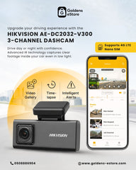HIKVISION AE-DC2032-V300 3-channel Dashcam