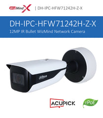 DAHUA (P) DH-IPC-HFW71242H-Z-X 12MP IR VARI FOCAL WIZ MIND NETWORK BULLET CAMERA