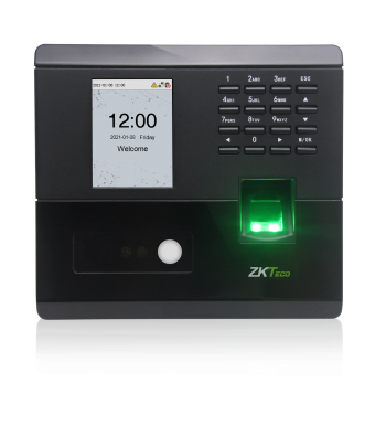 ZK MB-10 FACE FINGER PRINT TIME ATTENDANCE AND DOOR ACCESS DEVICE