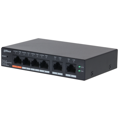 DAHUA DH-CS4006-4ET2ET-60 6-Port Cloud Managed Desktop Switch with 4-Port poe