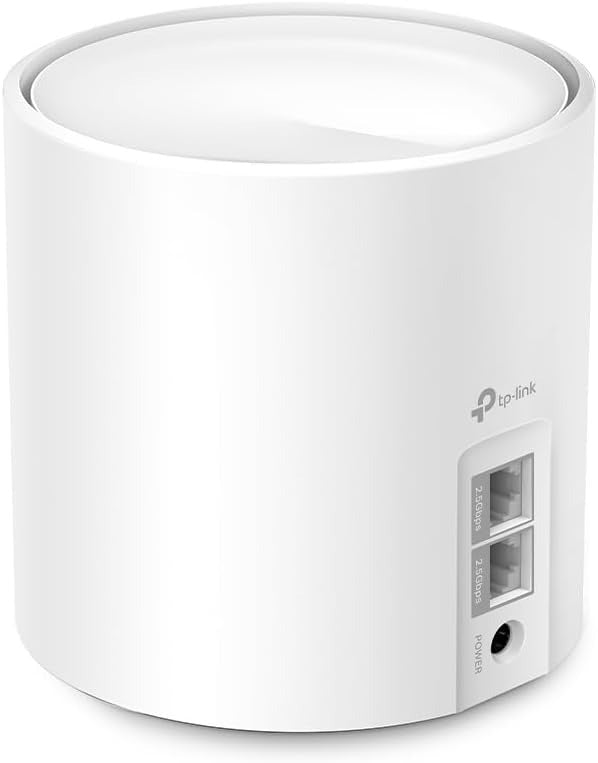 TP-LINK Deco X10-5G(1-pack) 5G AX1500 Whole Home Mesh Wi-Fi 6 Router, Build-In 5G Modem