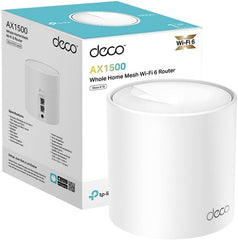 TP-LINK Deco X10-5G(1-pack) 5G AX1500 Whole Home Mesh Wi-Fi 6 Router, Build-In 5G Modem