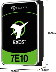 محرك أقراص ثابتة SEAGATE EXOS بسعة 10 تيرابايت