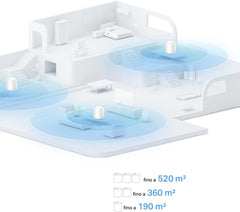TP-LINK Deco X10-5G(1-pack) 5G AX1500 Whole Home Mesh Wi-Fi 6 Router, Build-In 5G Modem