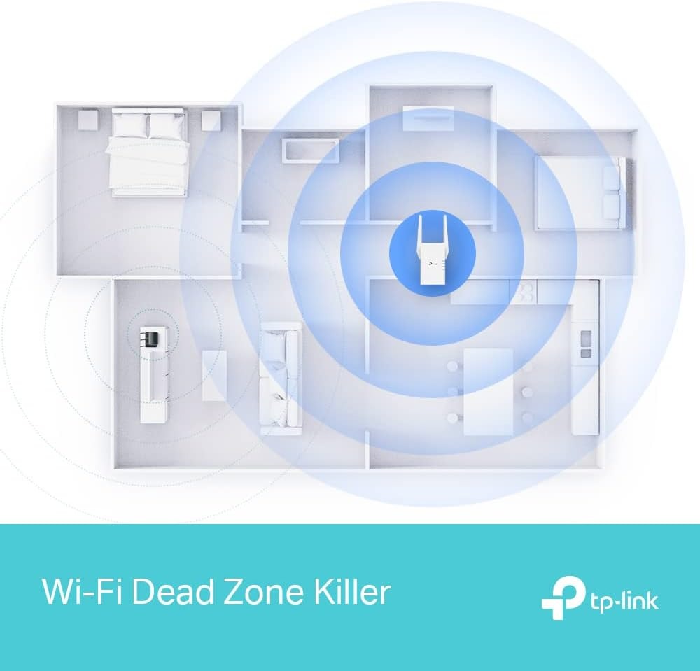 TP-LINK RE705X AX3000 Wi-Fi 6 Range Extender