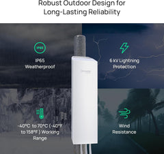 TP-LINK Beam Bridge 5 UR KIT 5GHz Ultra-Range Wireless Bridge