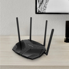 جهاز توجيه MERCUSYS MR70X AX1800 ثنائي النطاق يدعم Wi-Fi 6