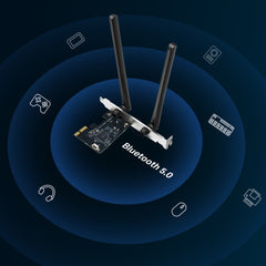 MERCUSYS MA30E AC1200 Dual-Band Wi-Fi Bluetooth  PCI Express Adapter