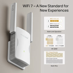 MERCUSYS ME25BE BE3600 موسع نطاق Wi-Fi 7
