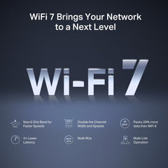 راوتر MERCUSYS MR47BE BE9300 ثلاثي النطاق بتقنية Wi-Fi 7