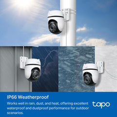 TAPO C520WS 4MP Outdoor Pan/Tilt Security Wi-Fi Camera