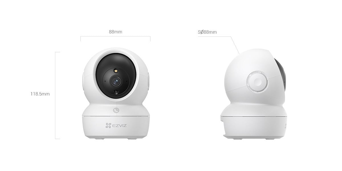 EZVIZ CS-H6c-R105-1J4WF (H6C PRO 4MP)  Pan and Tilt Smart Home Camera