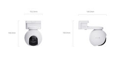 EZVIZ CS-EB8-R200-1M8W4GA EB8 3MP Pan & Tilt 4G Battery Camera