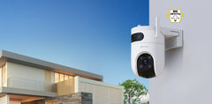 EZVIZ CS-H9C-R100-8G55WKFL (5mp+5mp) 3k Dual-Lens Pan & Tilt Wi-Fi Camera