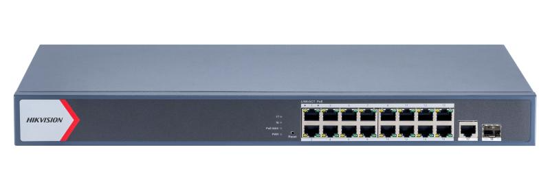 DS-3E1518P-EI 16 Port Gigabit Smart POE Switch