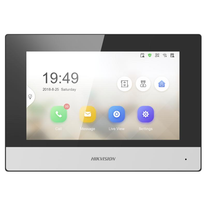 HIKVISION DS-KH6320-WTE1 7 INCH IP VIDEO INTERCOM TOUCH SCREEN