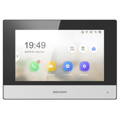 HIKVISION DS-KH6320-WTE1 7 INCH IP VIDEO INTERCOM TOUCH SCREEN
