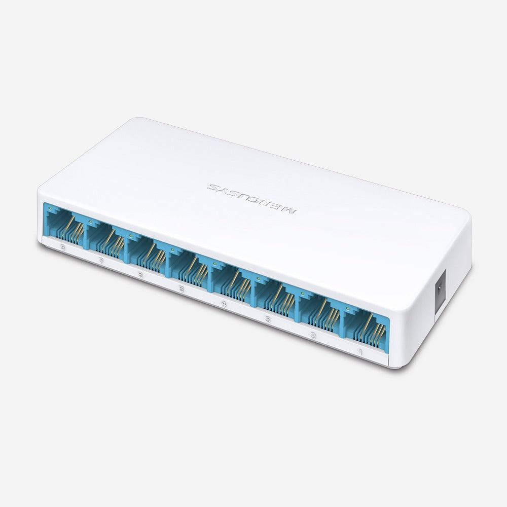 MERCUSYS MS108 8 منافذ 10/100Mbps مفتاح سطح المكتب
