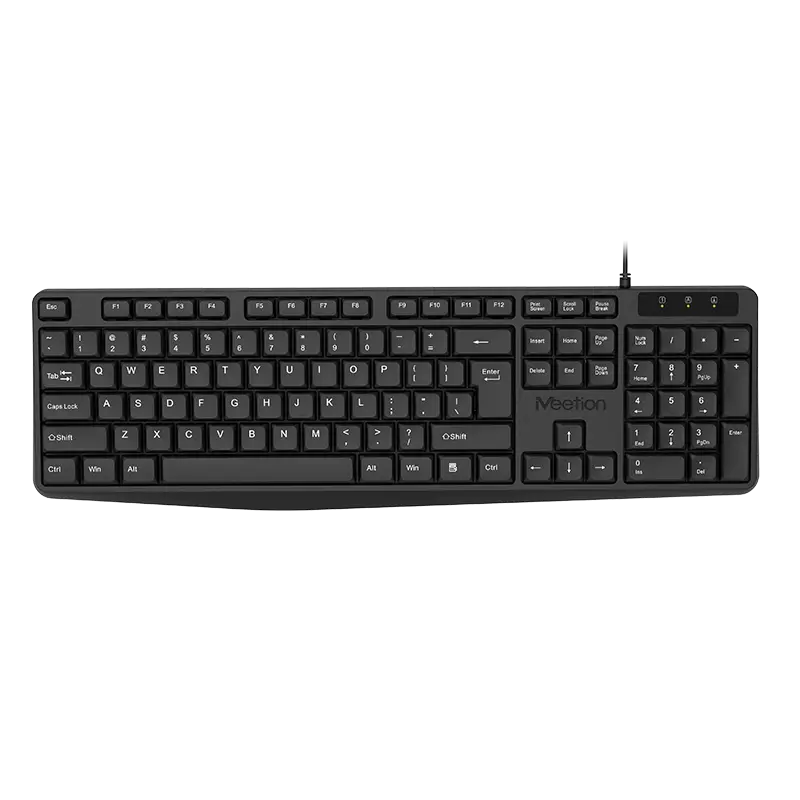 MEETION  K200 Standard USB Chocolate Keyboard